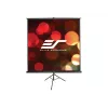 Elite Screens | Pantalla con trípode/portátil | T92UWH | Diagonal 92 pulgadas | 16:9 | Ancho de imagen visible (B) 203,2 cm | Negro