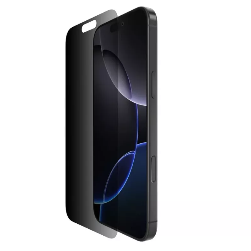 Belkin ScreenForce InvisiGlass protector de pantalla de privacidad para Apple iPhone 16 Pro Max, OVA170hq