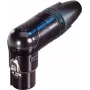 Conector XLR hembra Neutrik, acodado, número de polos: 3, negro NC3FRX-B 1 ud. (NC3FRX-B)