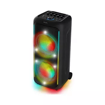 Altavoz portátil para fiestas Philips TAX5000E/10 2 vías, 100 W RMS, Bluetooth, 20–20000 Hz, 4 Ω, negro