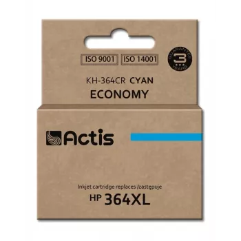 Tinta Actis KH-364CR (sustituto de HP 364XL CB323EE; estándar; 12 ml; cian)