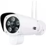 Cámara IP Instar IN-9808 4K blanca — resolución 4K, visión nocturna, detección de movimiento