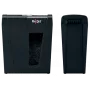 Destructora de papel REXEL Secure X8 — corte cruzado P-4, 4x40 mm, capacidad 8 hojas, depósito 14 l, negra