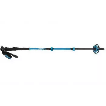 Bastones de esquí de travesía Viking Vario Tour, longitud ajustable, azul/negro, modelo 610/20/7654/15/UNI