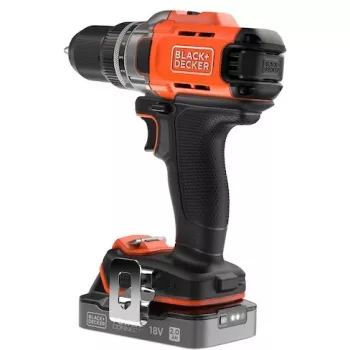 Atornillador-taladro a batería Black & Decker BCD382D1XK 18V 2Ah batería