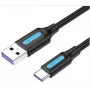 Cable USB-C a USB-A Vention CORBG USB 2.0, transferencia de datos USB 2.0
