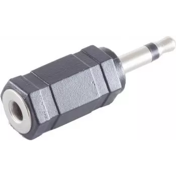Adaptador ShiverPeaks 57015 conector jack mono de 3,5 mm a conector hembra jack de 3,5 mm