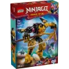 Set de construcción LEGO NINJAGO 71839 Mech de combate Spinjitzu de Arin, 213 piezas, 2 minifiguras, altura 160 mm