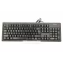 Teclado A4Tech KR-83 USB negro