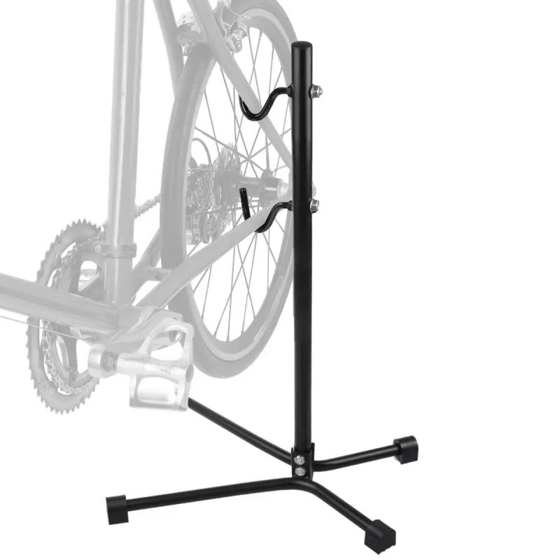 Soporte de taller para bicicleta MACLEAN MC-434, soporte de servicio plegable, 20 kg de carga, negro
