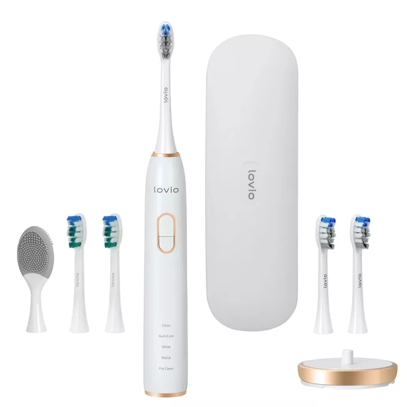 Cepillo de dientes eléctrico LOVIO_Home SonicProtect PRO blanco LVTB124WH