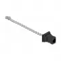 Tapa antipolvo de fibra óptica con cadena DeLOCK 86847 conector SC negro