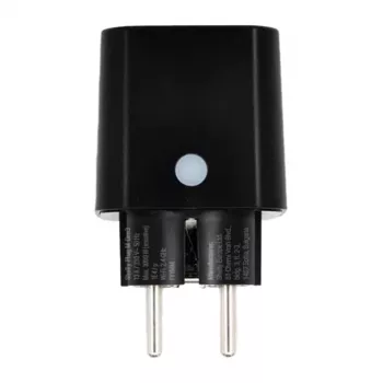 Shelly Plug PM Gen3 Matter 13A enchufe inteligente, negro