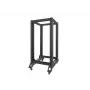 Rack de pie LANBERG OR01-6822-B 22U, 600 mm ancho x 800 mm fondo, negro, capacidad de carga 600 kg