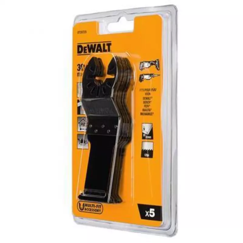 DeWALT DT20725-QZ Hoja de sierra de calar/sierra de marquetería/sierra sable 5 unidades