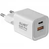 Fuente de alimentación ALLNET PSU-GaNPD-USB-1A1C-45W cargador GaN USB-C PD y USB-A QC de 45W