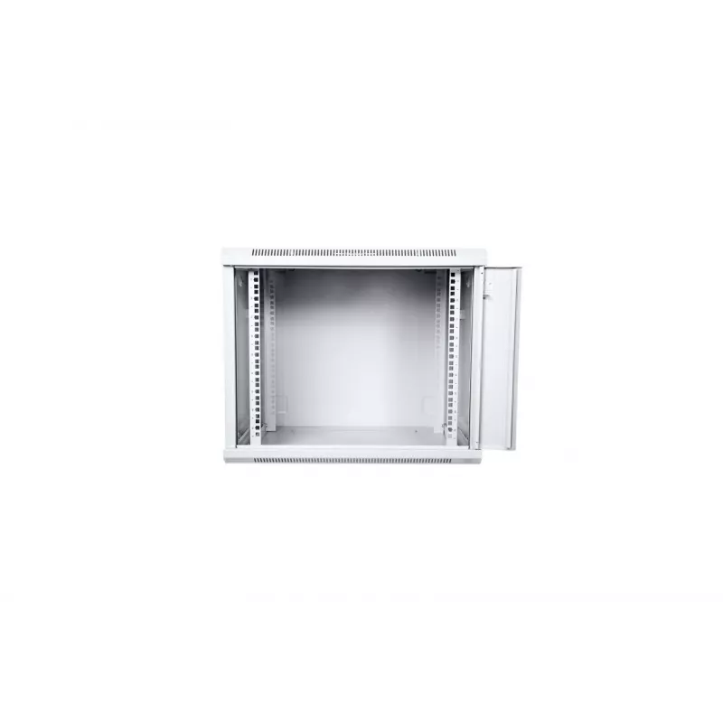 Armario de red Digitus DN-W19 09U/450/MD 9U montaje en pared gris claro