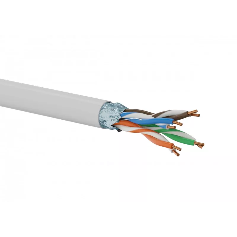 KIF5PVC305 cable de red F/UTP Cat5e, 305 m, gris