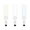 Lámpara de escritorio LED LB-24 con reloj