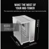 Caja de PC Corsair CC-9011285-WW semitorre gris, blanca