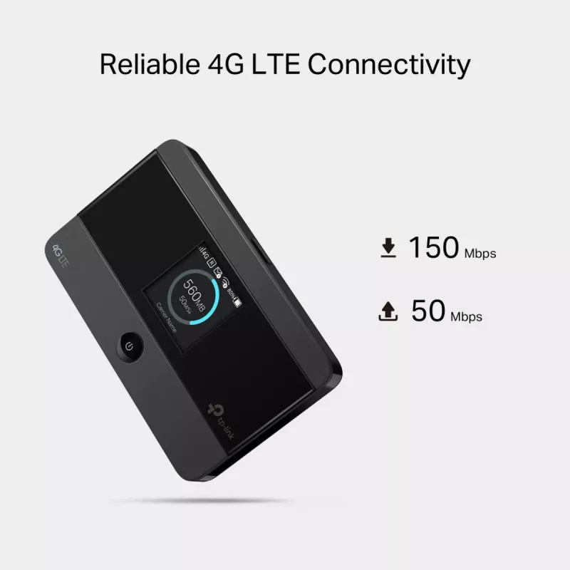 Router Wi-Fi móvil 4G LTE TP-LINK M7352 150Mbps — hotspot portátil con ranura microSD