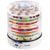 Deshidratador de alimentos Concept Solution SO2020, 500 W, pantalla LED, plata, 220–240 V, 3,3 cm de diámetro de rejilla