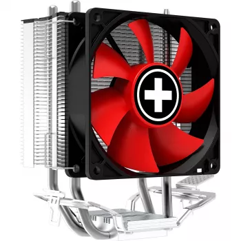 Disipador de CPU Xilence A402 9,2 cm negro, rojo, plata
