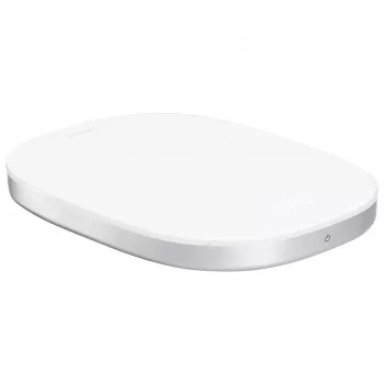 Báscula de cocina electrónica ZWILLING Enfinigy plateada blanca — capacidad 10 kg, precisión 1 g, pantalla LCD