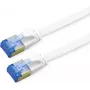 VALUE Cable de red Cat.6A (Clase EA) FTP, extraplano, blanco, 1,5 m (21.99.2164)