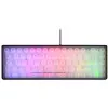 Teclado gaming Deltaco DK240 mini 60% USB, RGB negro