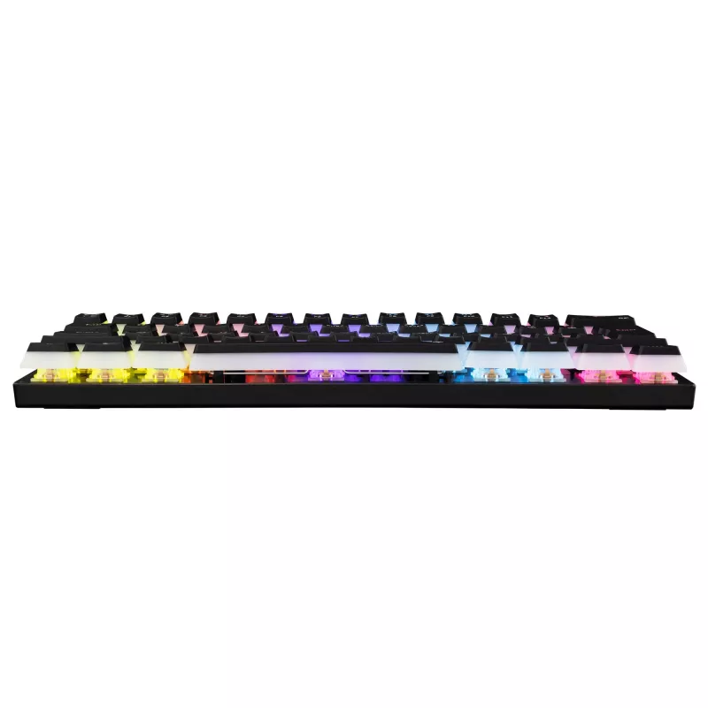 Teclado gaming White Shark GK-2202 Ashiko 2 negro/rojo distribución US