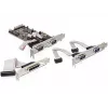 Tarjeta PCI Express DeLOCK 89177 4 x serie 1 x paralelo