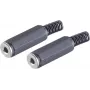 Conector de cable 3,5 mm ShiverPeaks BS51110-2 negro