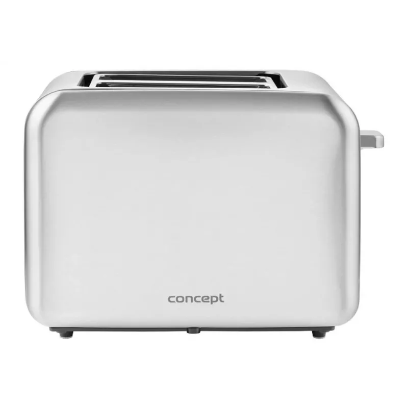Tostadora Concept Solution TE2050 – 2 rebanadas, 950 W, acero inoxidable, 280×160 mm