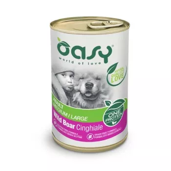 Oasy One Protein Adult Medium/Large Jabalí 400 g