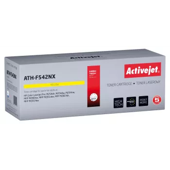 Activejet ATH-F542NX Tóner (Recambio para HP 203X HP203X CF542X CRG 054H CRG054H; Supreme; 2500 páginas; amarillo)