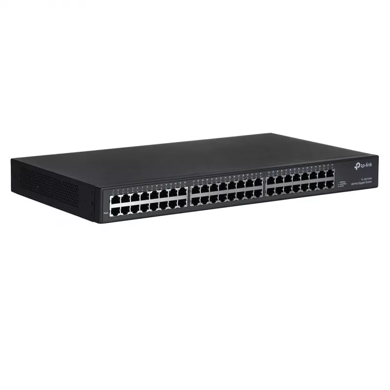TP-Link TL-SG1048 no gestionado Gigabit Ethernet (10/100/1000) 1U negro