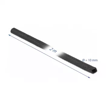 Tubo termorretráctil DeLOCK 20792 2 m x 10 mm negro
