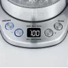 Hervidor eléctrico SEVERIN 1 L 2200 W vidrio y acero inoxidable, 5 ajustes de temperatura, indicador LED