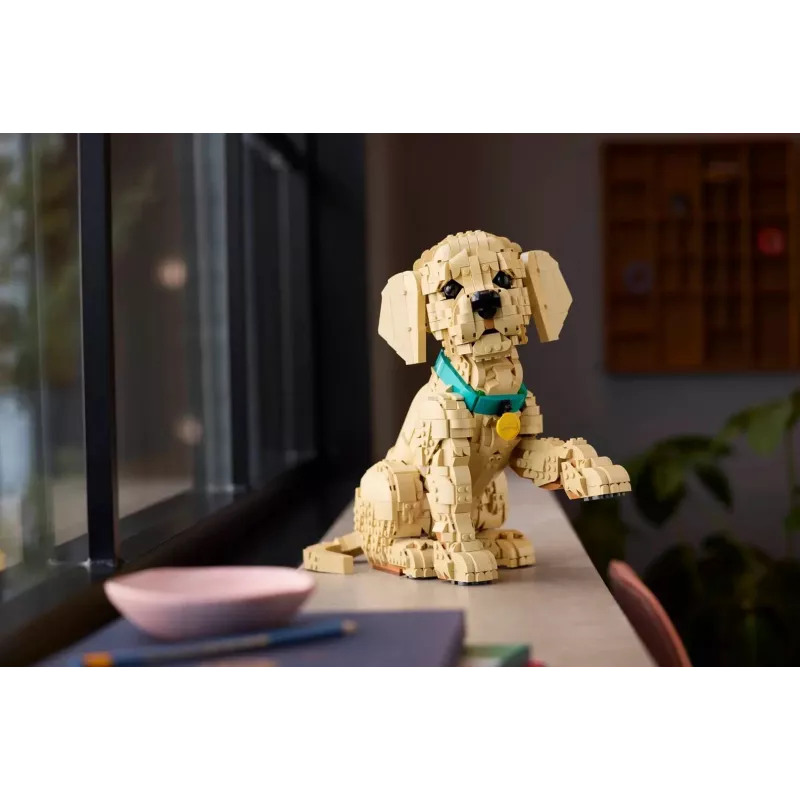 LEGO ICONS 11384 Cachorro de golden retriever