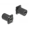 Módulo tipo D DeLOCK DisplayPort conector hembra a conector hembra 4K negro