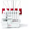 Overlock Singer 14T968 máquina de coser, corriente eléctrica, blanca
