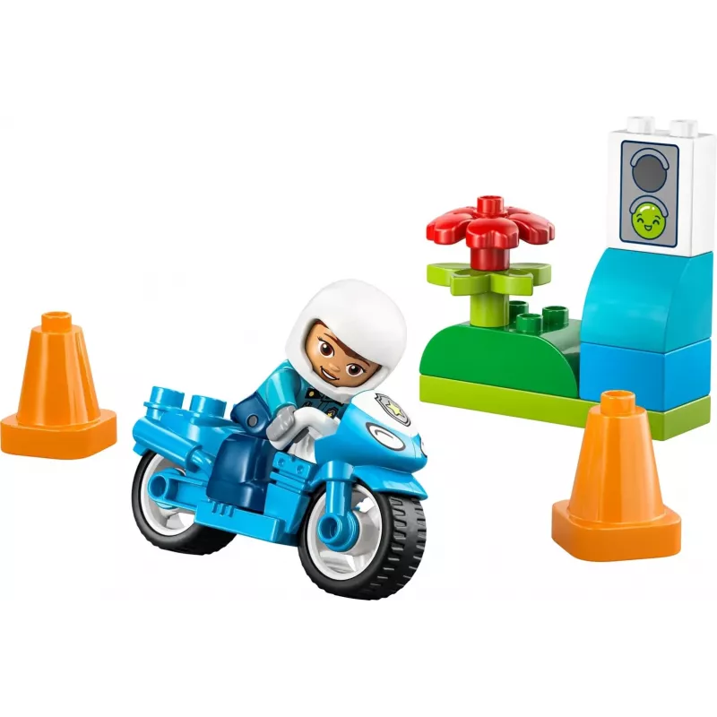 LEGO DUPLO 10471 Moto de policía azul
