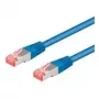 Cable de parcheo Ethernet Wentronic 93845 azul