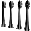 Cepillo de dientes eléctrico sónico AENO Sonic DB6: negro, 5 modos, carga inalámbrica, 46000 rpm, 40 días sin cargar, IPX7