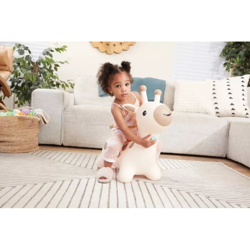Saltarín de goma B-kids Jirafa Modelo 116315223 — saltarín suave y colorido para niños pequeños