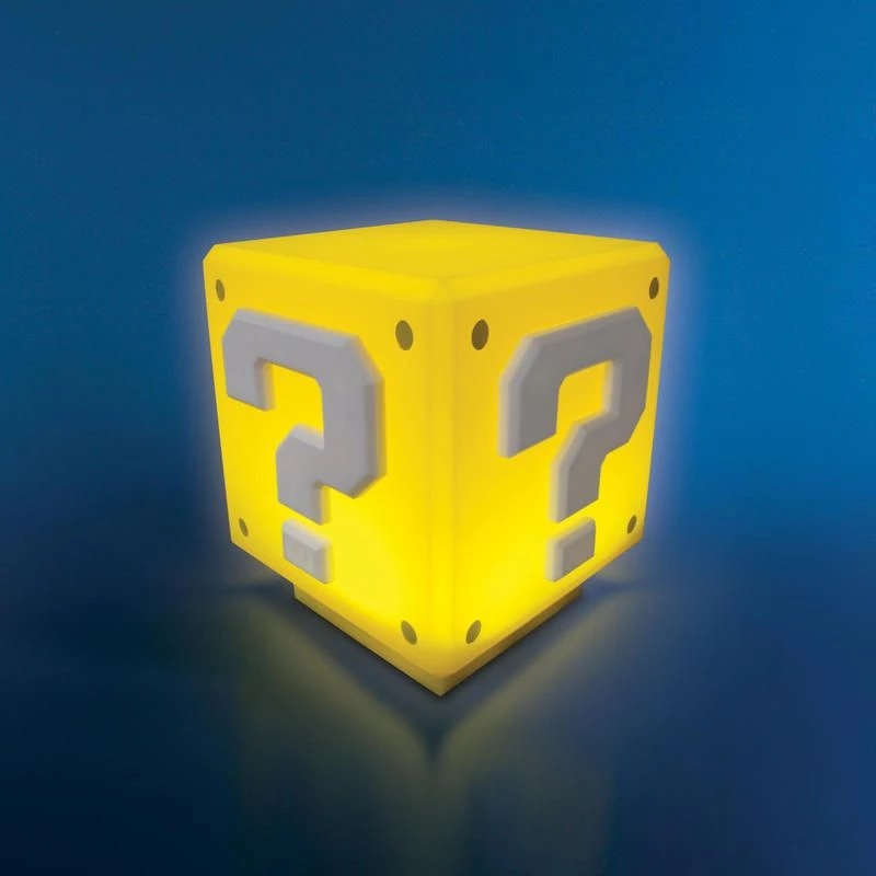Luz mini bloque de preguntas Paladone Super Mario