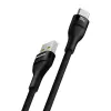Baseus Flash 2 Cable de carga rápida USB A a USB C 2 m 100 W Negro