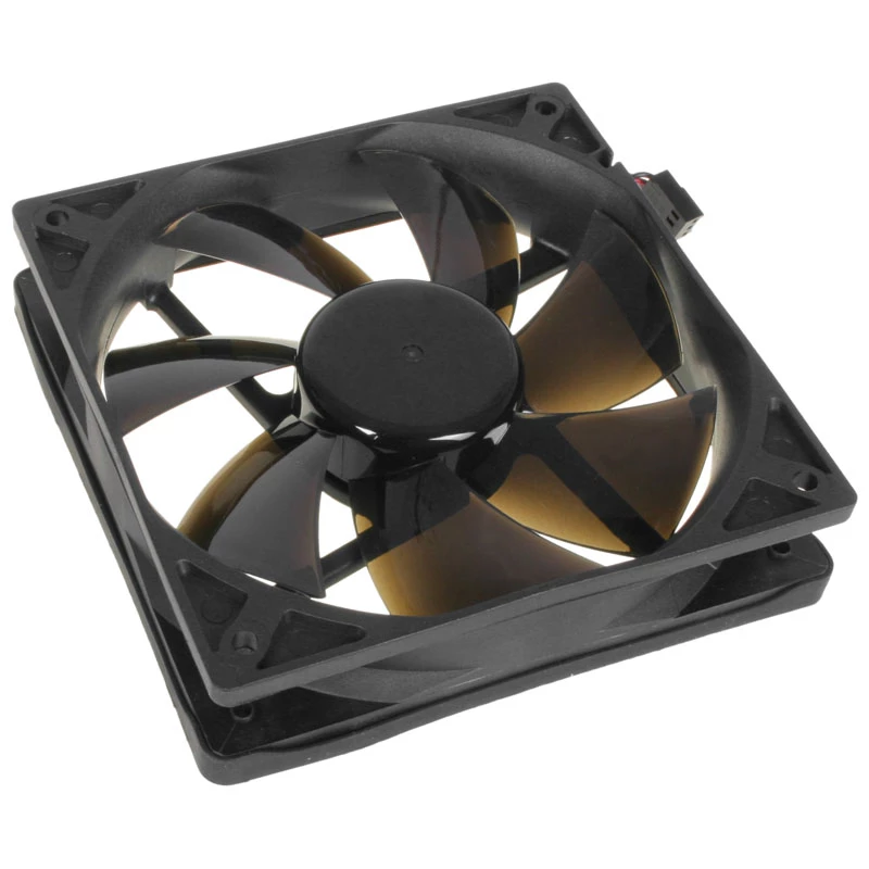 Noiseblocker ITR-PL-PS BlackSilent Pro PLPS ventilador de caja, 120 mm, PWM