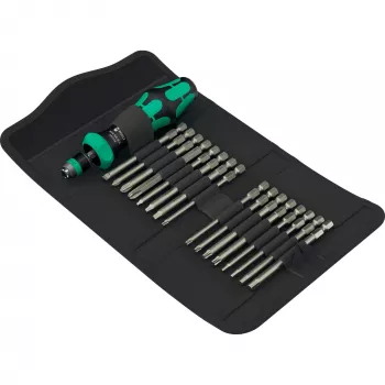 Destornillador multibit Wera Kraftform Kompakt 60 RA-R Imperial 1 17 piezas